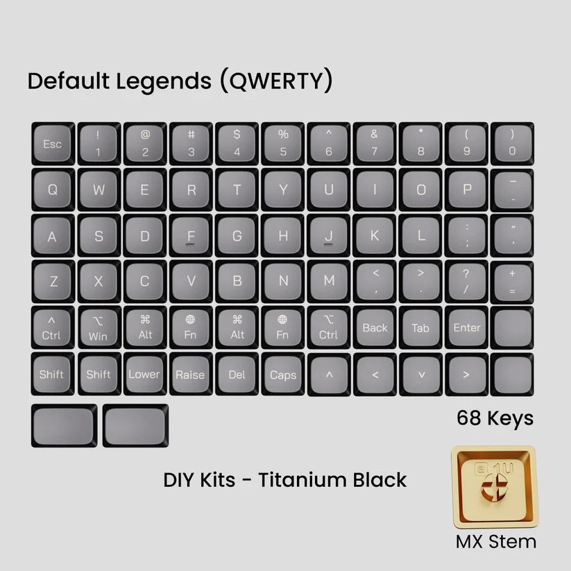 [Extra] Awekeys Air LP Keycaps (MX)