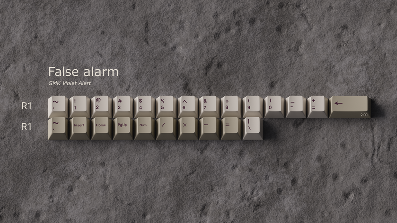 [GB] GMK Violet Alert
