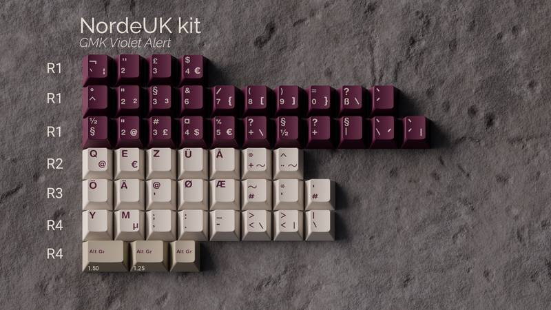 Extra] GMK Violet Alert