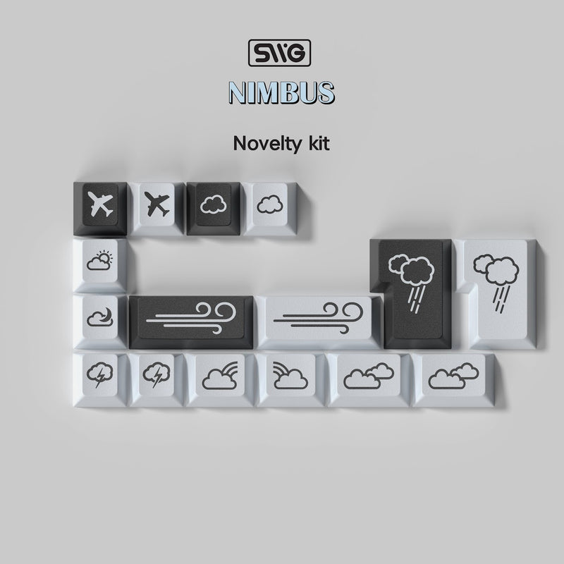 SWG Nimbus キーキャップ　base&Novelties セット SWG Nimbus