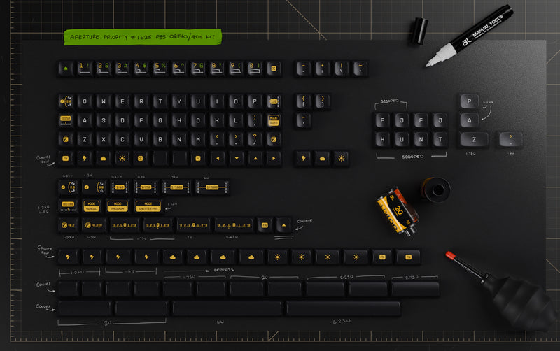 [Extra] Aperture Priority Keycap Set