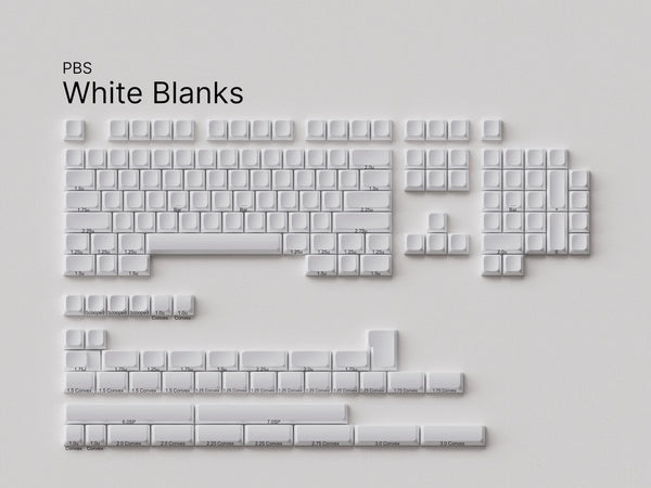 PBS White Blanks
