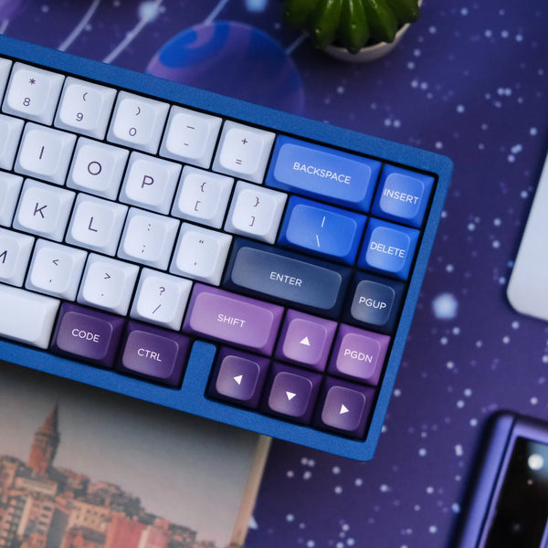 CannonKeys PBS Galaxy キーキャップ 宇宙 ギャラクシー 青 GB] PBS Galaxy