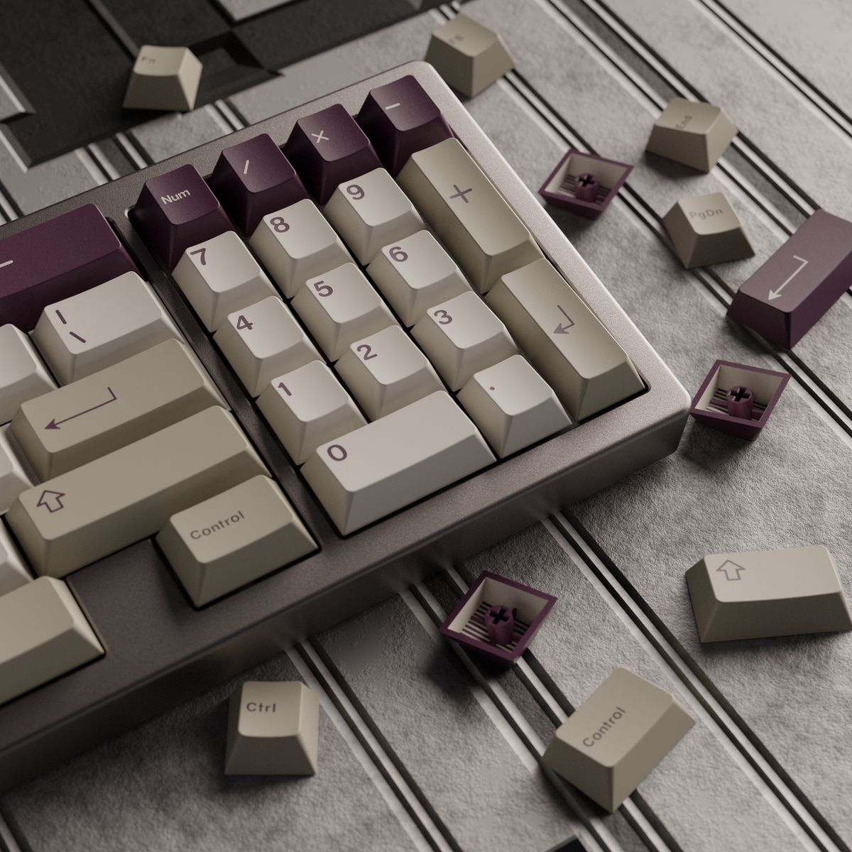 GB] GMK Violet Alert