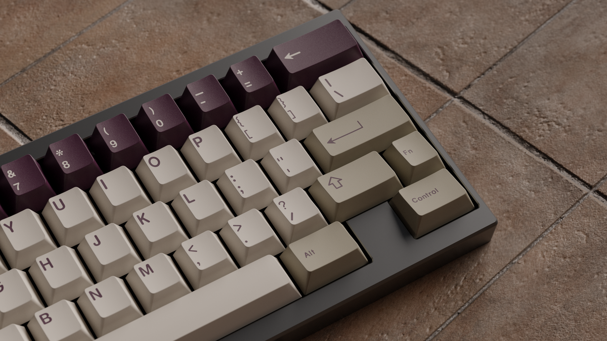 [GB] GMK Violet Alert