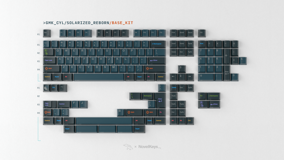 [GB] GMK CYL Solarized Reborn