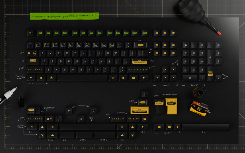 [Extra] Aperture Priority Keycap Set