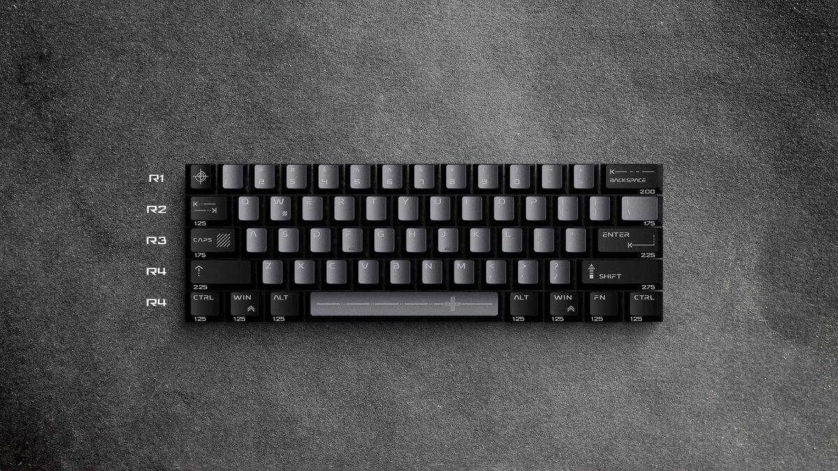 MCAPS Aluminum keycaps