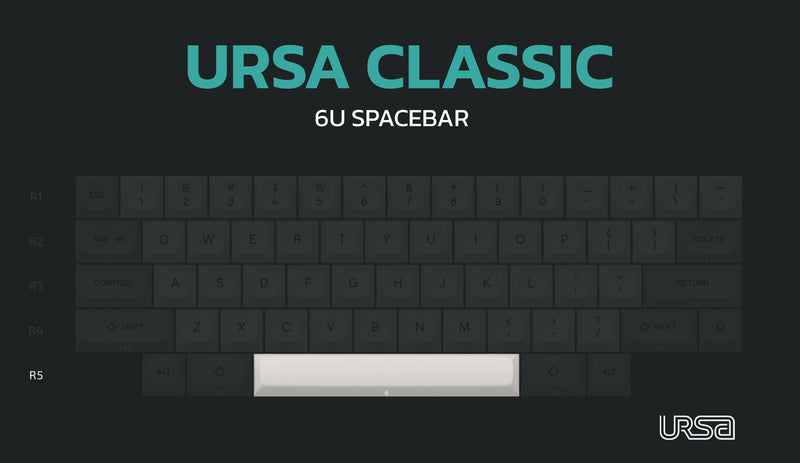 [GB] URSA custom keycaps