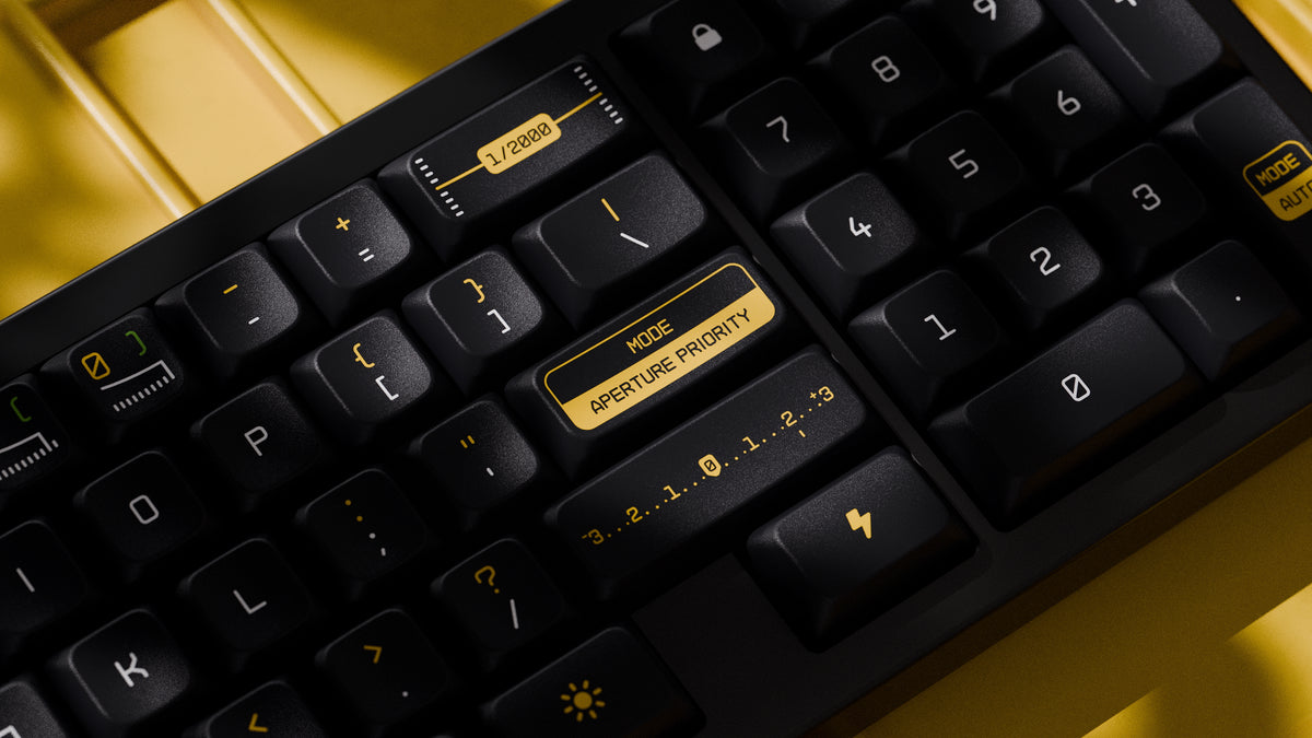 GB] Aperture Priority Keycap Set