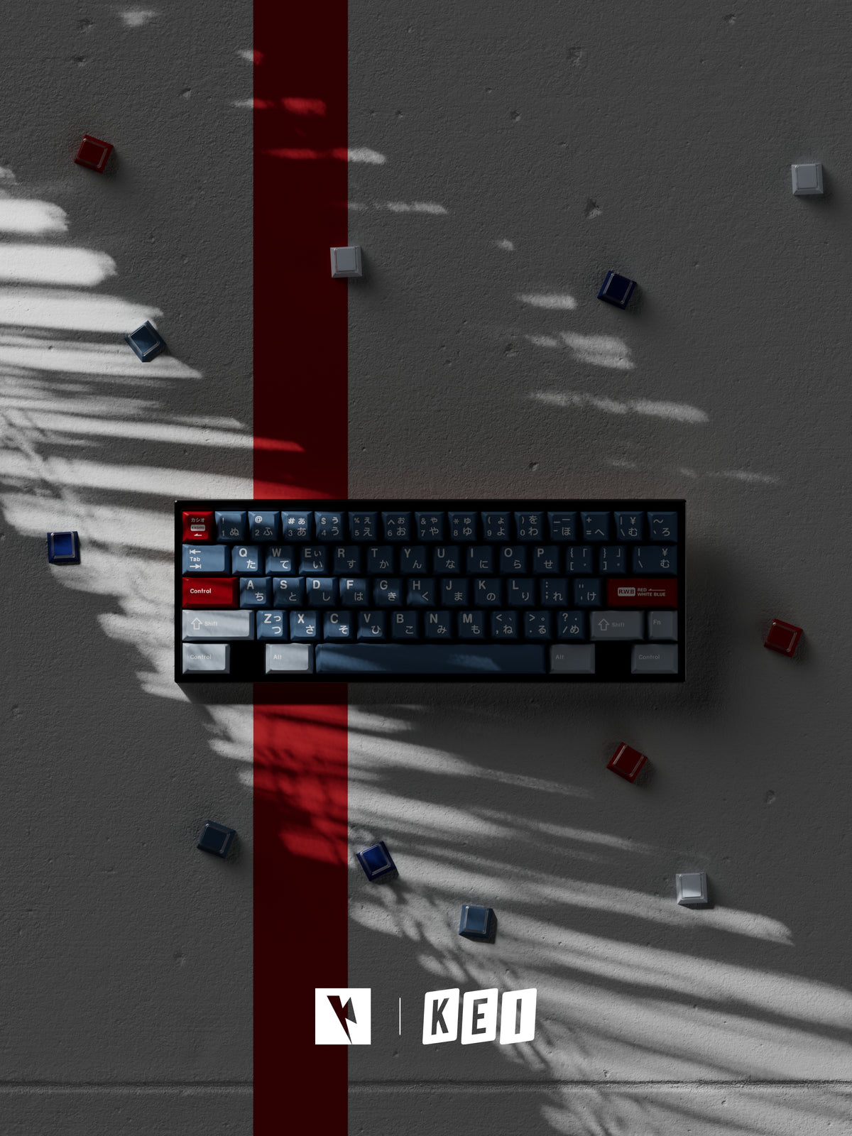 キーボード Keykobo R.W.B Base Kit Key Kobo R.W.B