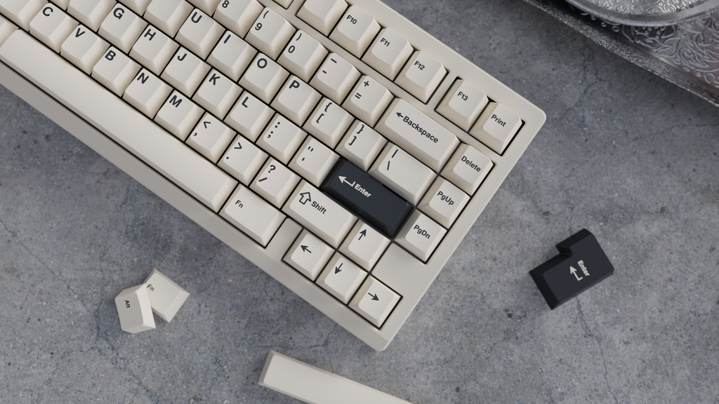 WS PBT Creamy Charcoal WS PBT Creamy Charcoal