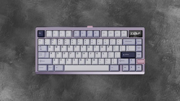 [GB] Zoom75 TIGA Anodized Lavender