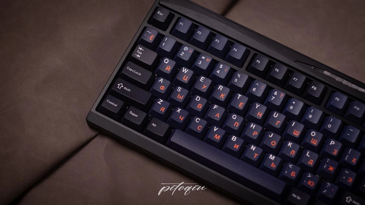 [GB] Fast Blue Cherry PBT Keycap Set