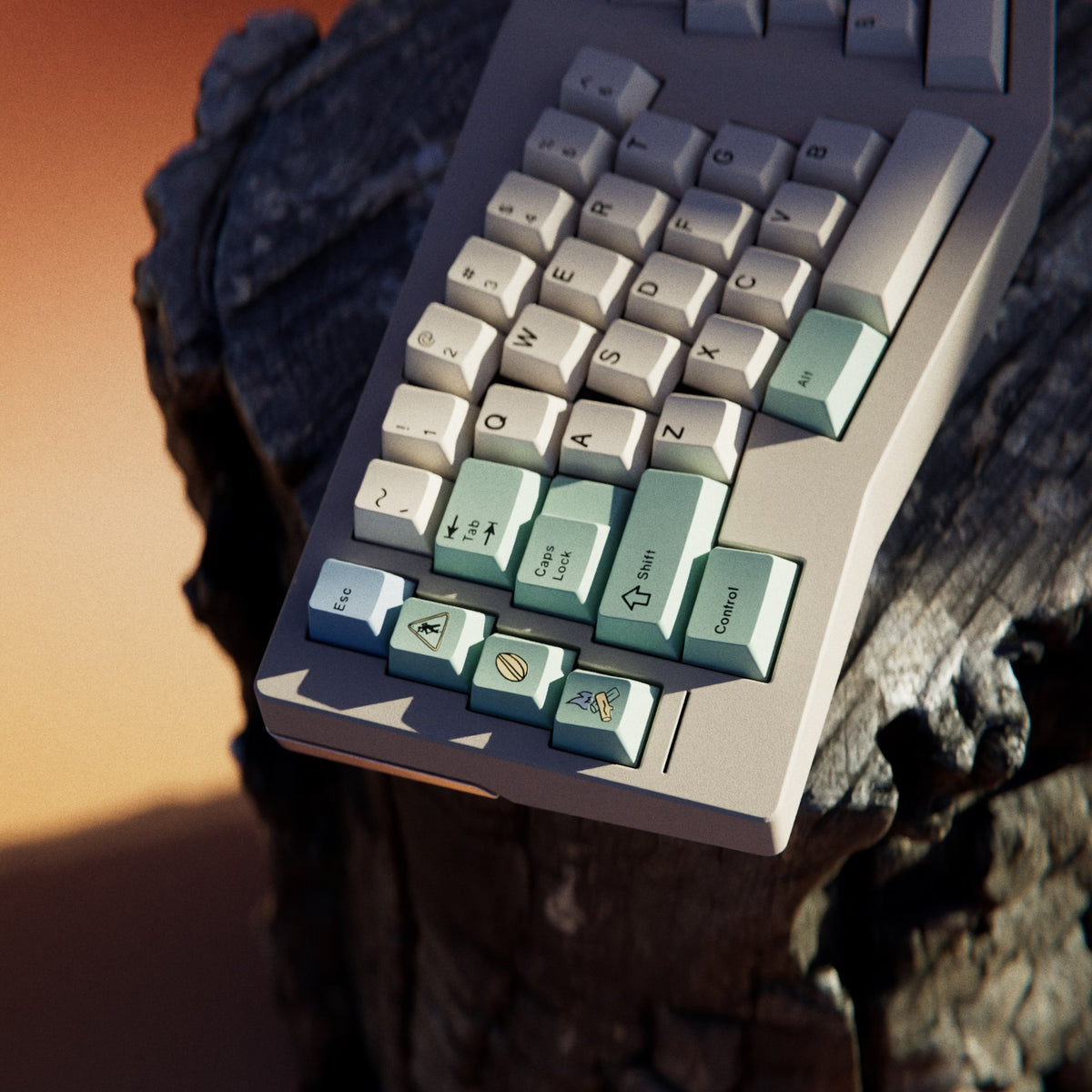 GMK CYL Bordeaux自作キーボード　キーキャップ GMK CYL Bordeaux – Oblotzky Industries