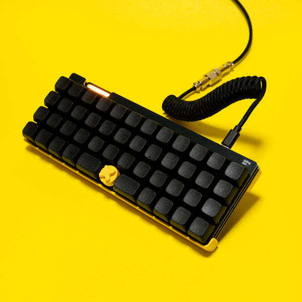 自作キーボードキット dotmatrix40 黒 dotmatrix40_0001_d233fb64-e587