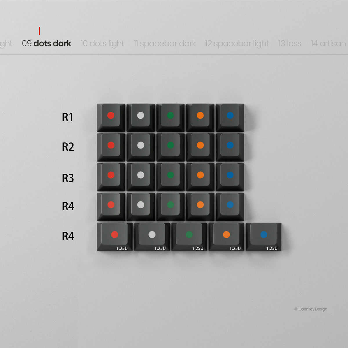 [Pre-order] PBTfans x Openkey Design Less, but better Dark