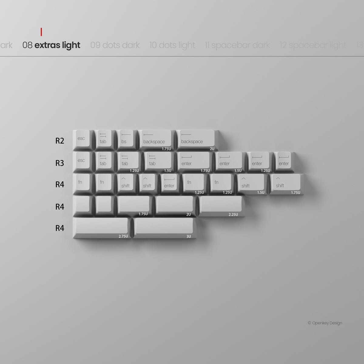 Pre-order] PBTfans x Openkey Design Less, but better Dark