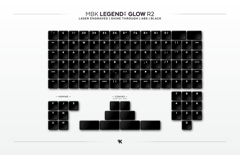 MBK Legend‡ Glow R2 black