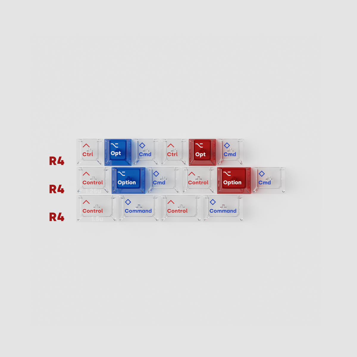 [GB] AIR series Keycap Set / Air-Ratio