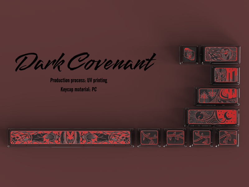 Chaosera Dark Covenant Keycap Set