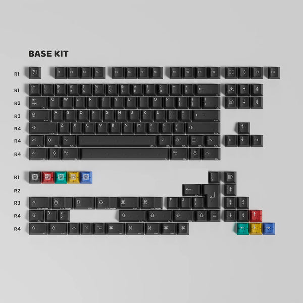 PBTfans PC Neon Lights keycap自作キーボード PBTfans PC Neon Lights keycap自作キーボード - メルカリ