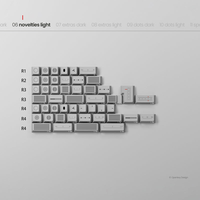 [Pre-order] PBTfans x Openkey Design Less, but better Dark