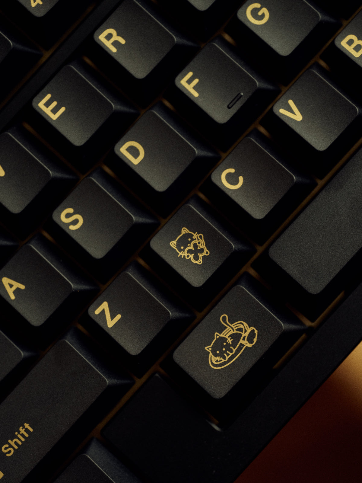KBS Onyx Keycaps