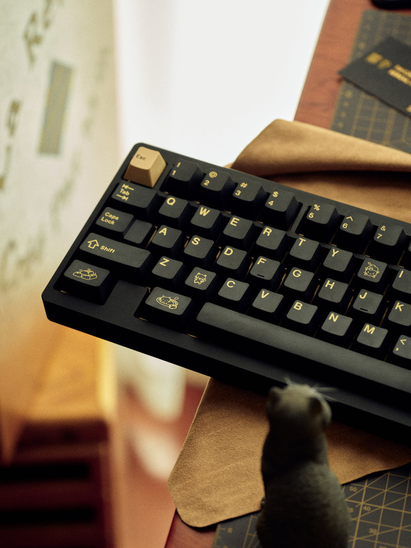 KBS Onyx Keycaps