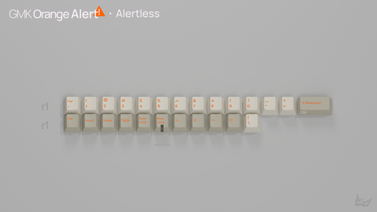 [GB] GMK CYL Orange Alert