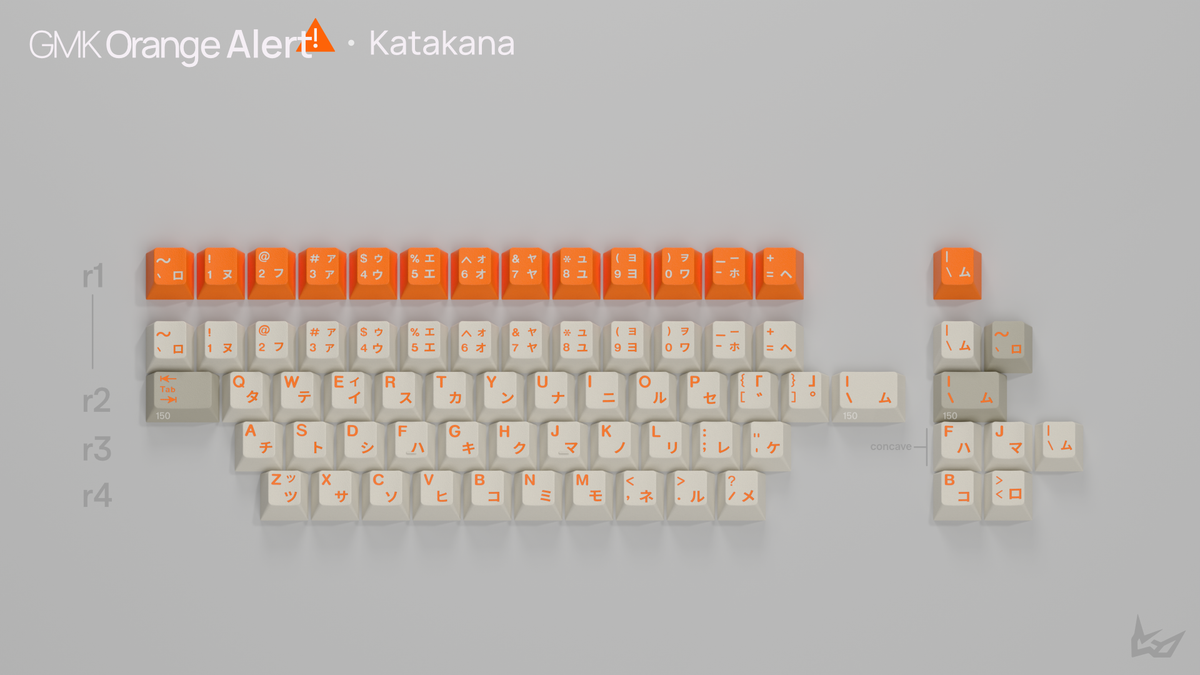 [GB] GMK CYL Orange Alert