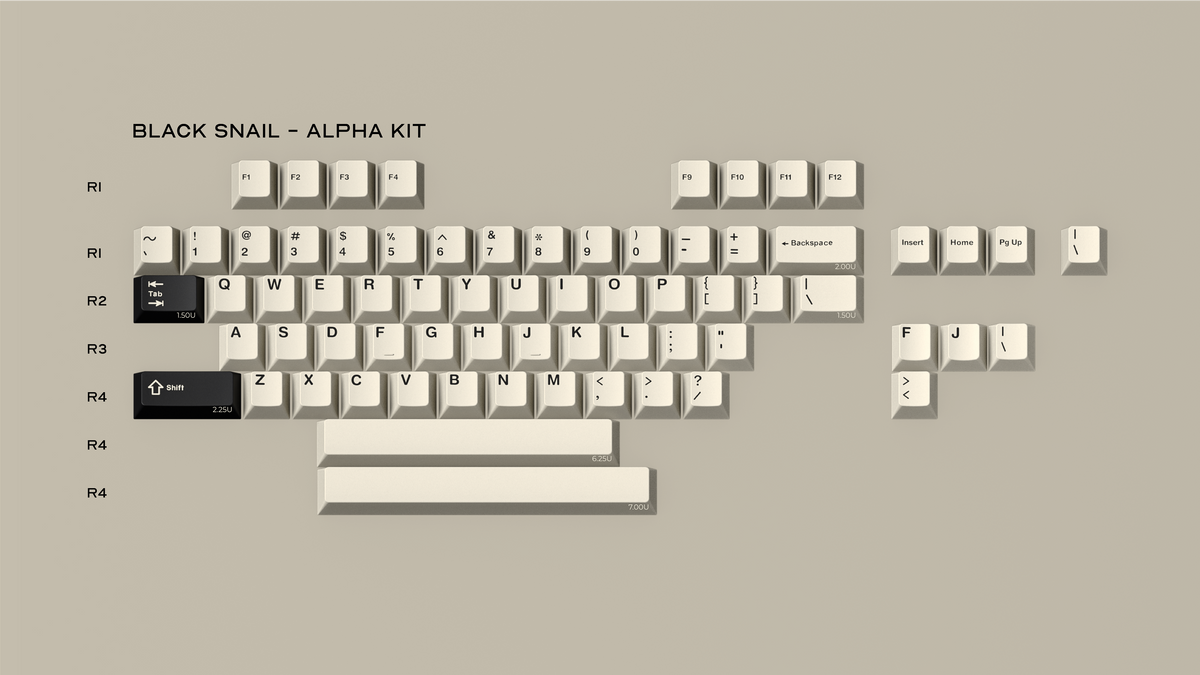 [GB] GMK Black Snail