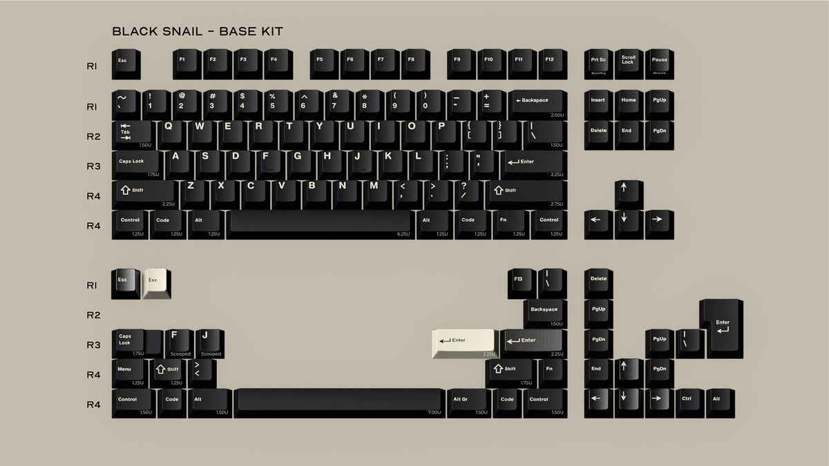 [GB] GMK Black Snail