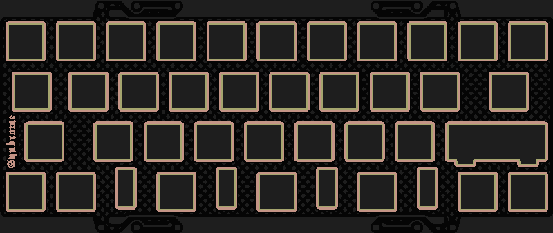 [GB] Detour 40% QAZ Keyboard Kit / Add-on