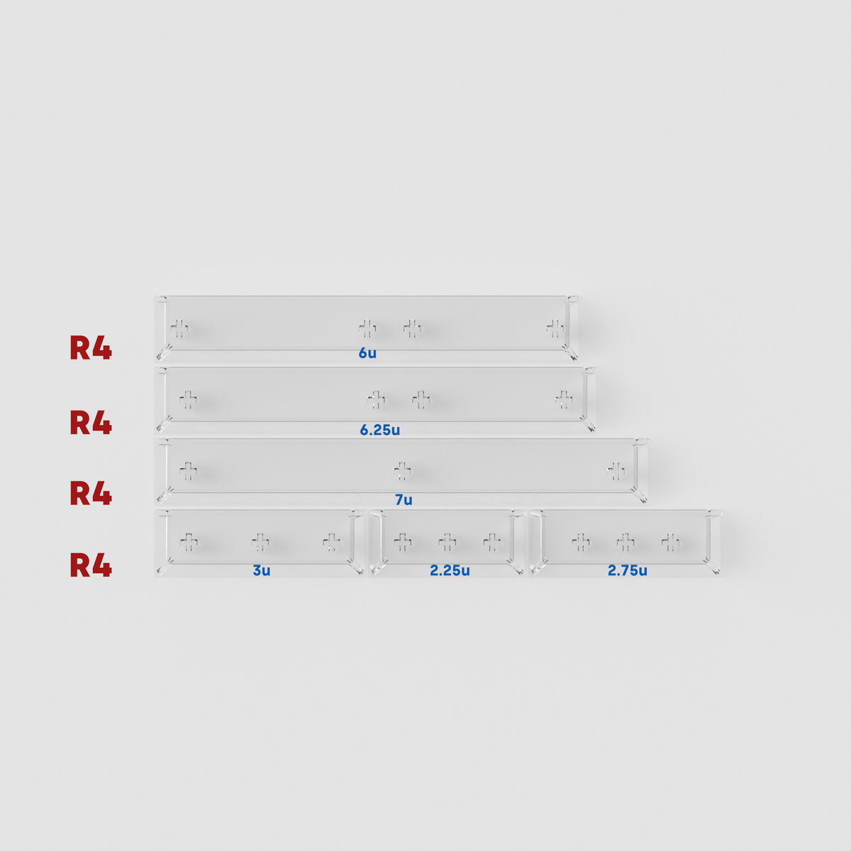[GB] AIR series Keycap Set / Air-Ratio