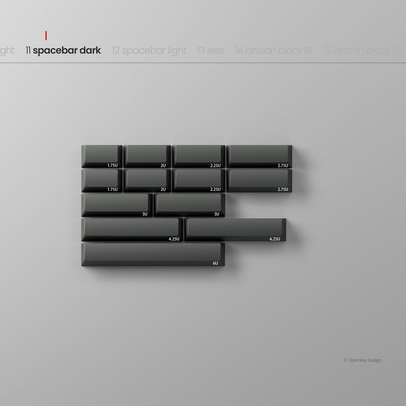 [Pre-order] PBTfans x Openkey Design Less, but better Dark