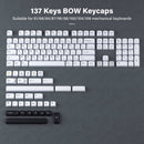 XVX Minimalist White Style BOW