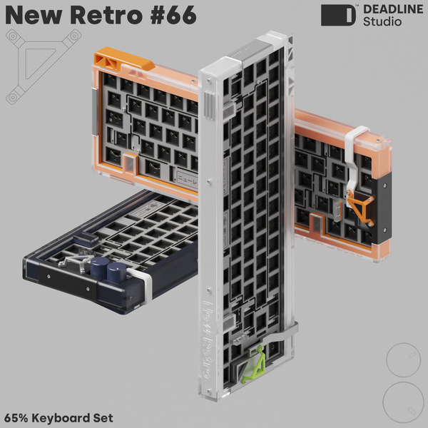 New Retro#66 keyboard キーボード New Retro #66 by Deadline Studio