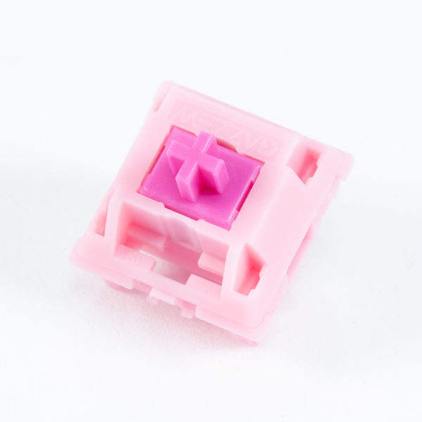 Gazzew Bobagum Silent Switch / Silent Linear / 62g (Pink top with slot)