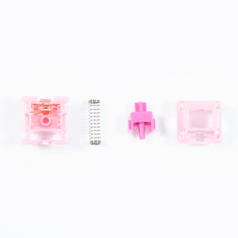 Gazzew Bobagum Silent Switch / Silent Linear / 62g (Pink top with slot)