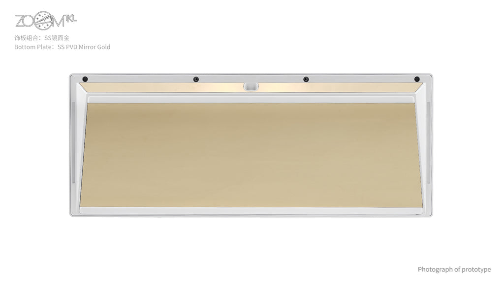 [GB] Zoom TKL Essential Edition - Extra Back Plate Kit