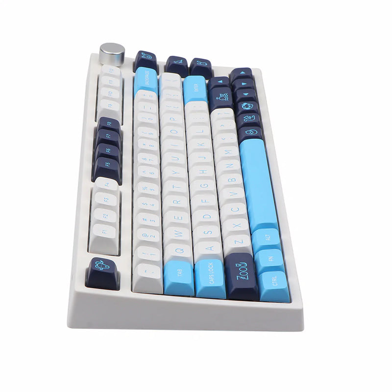 UNC Blue Keycap Set