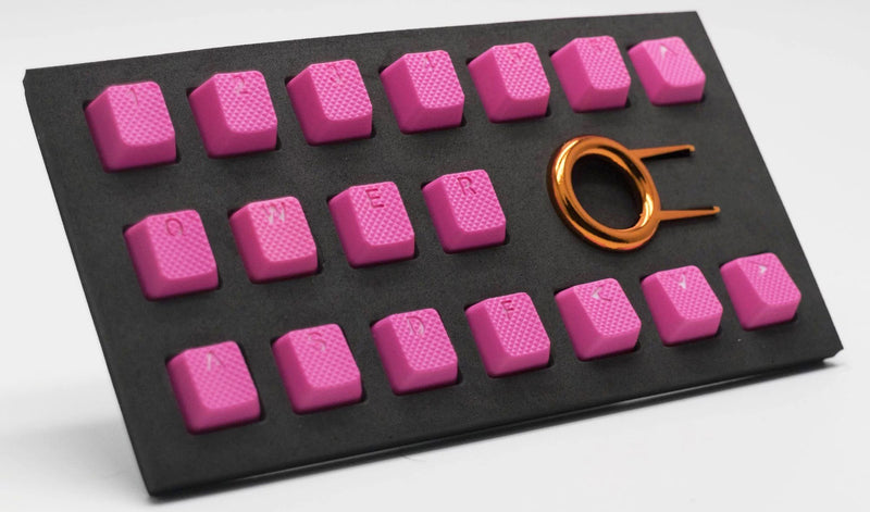 TaiHao Neon Rubber Gaming Keycaps (18keys)