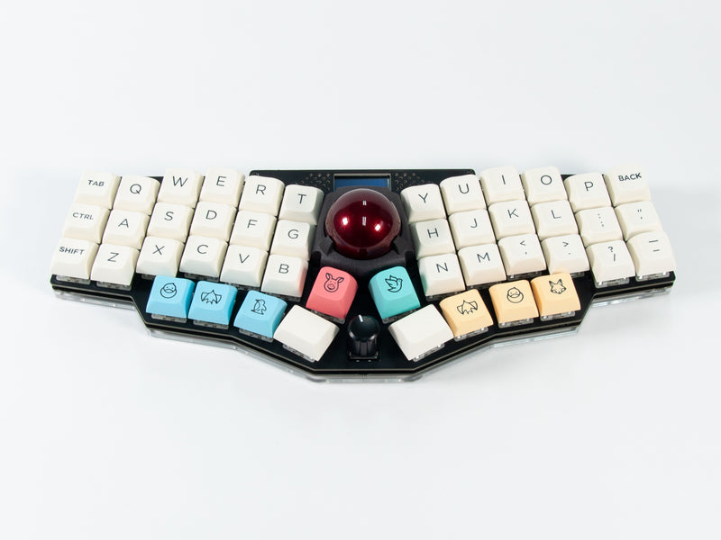 cocot46plus 完成品 ミドルプレート付 自作キーボード - luknova.com