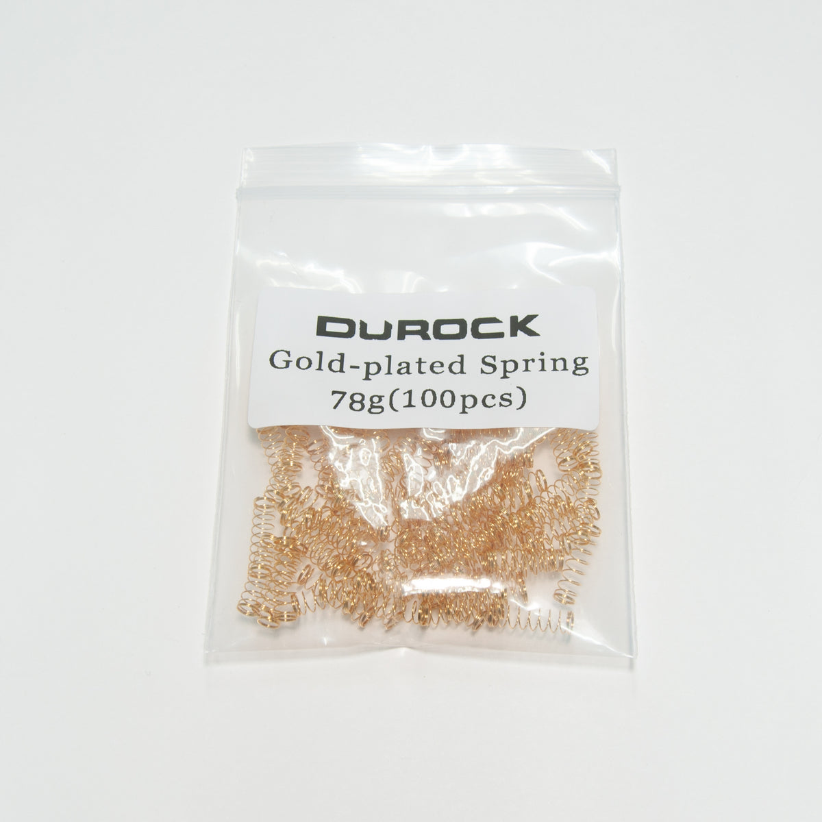 Durock Gold-Plated Springs
