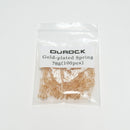 Durock Gold-Plated Springs