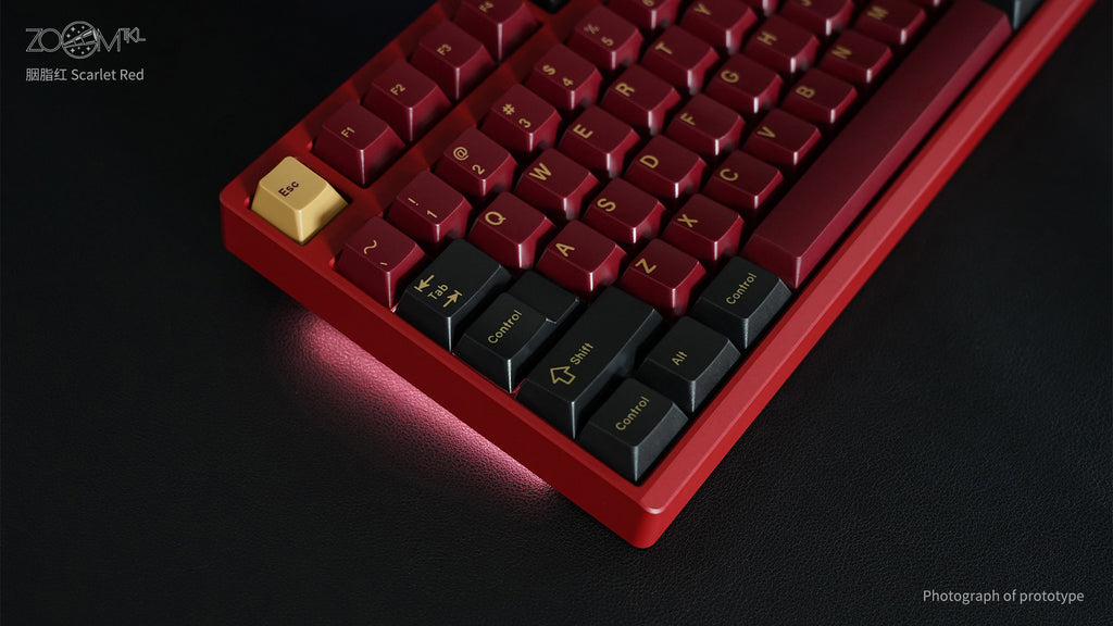 [GB] Zoom TKL Essential Edition - Scarlet Red