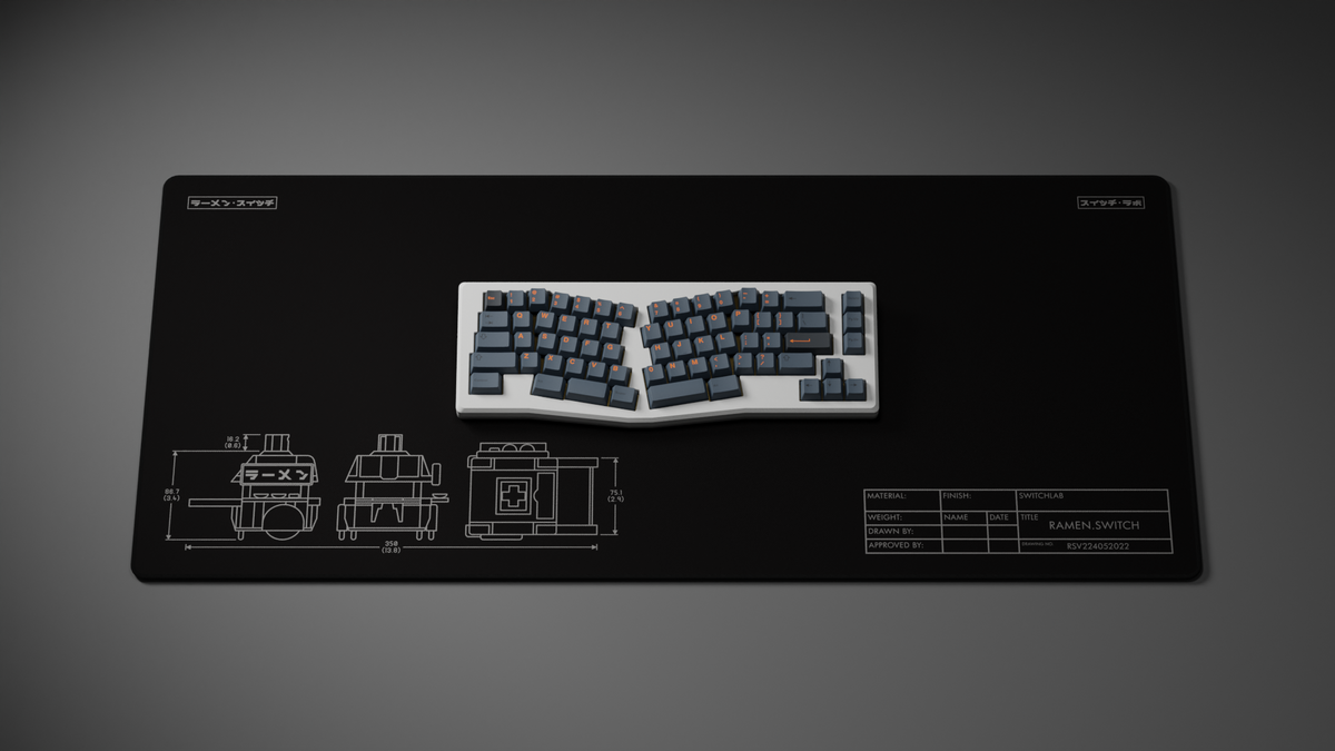 [GB] Ramen.switch V2 Deskmat