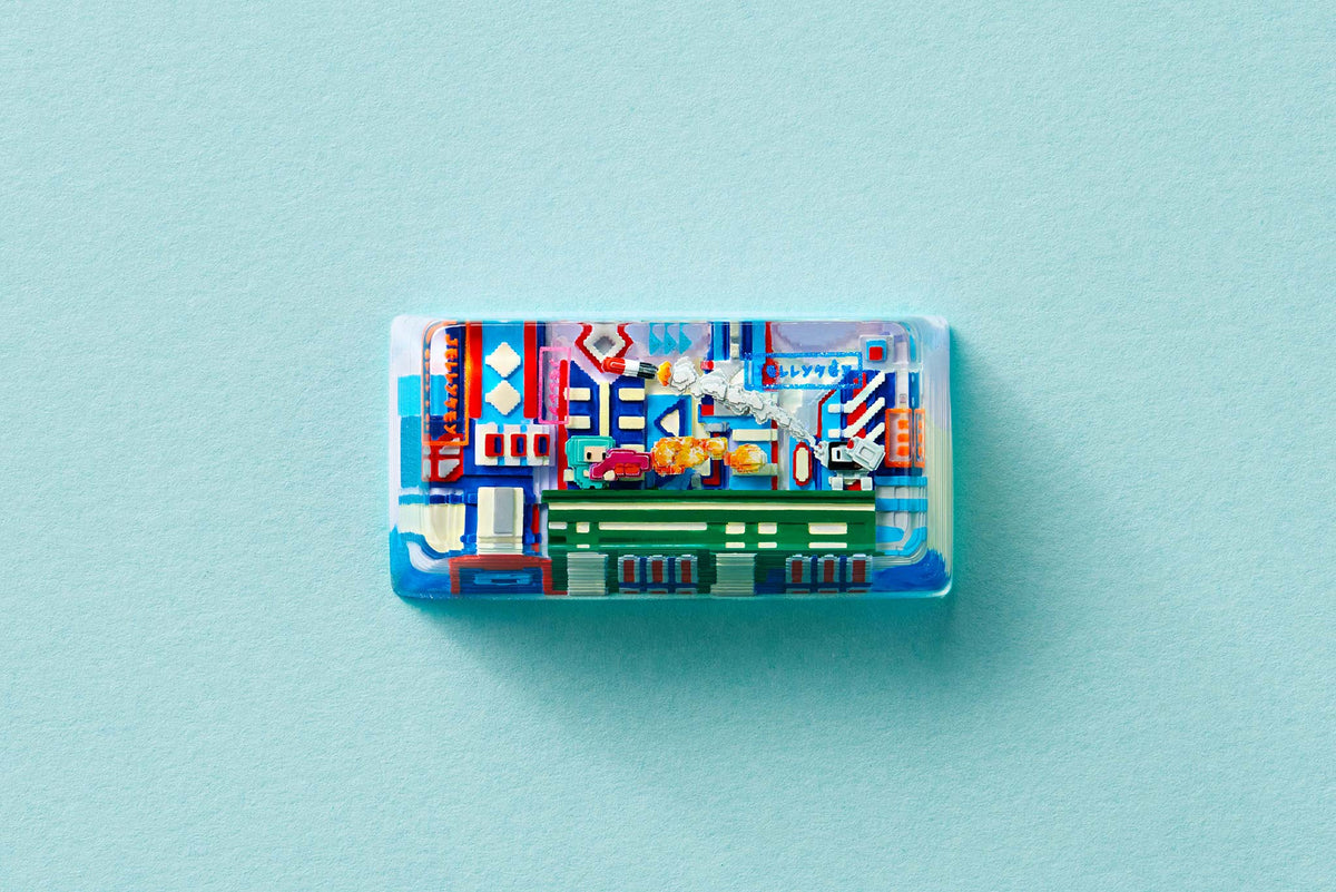 [GB] 8-Bit Series III: Neon Era Artisan Keycaps