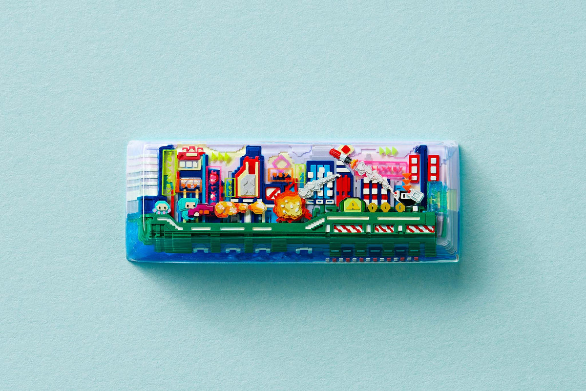 [GB] 8-Bit Series III: Neon Era Artisan Keycaps